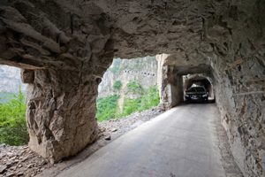 Guoliang tunnel road - Cina